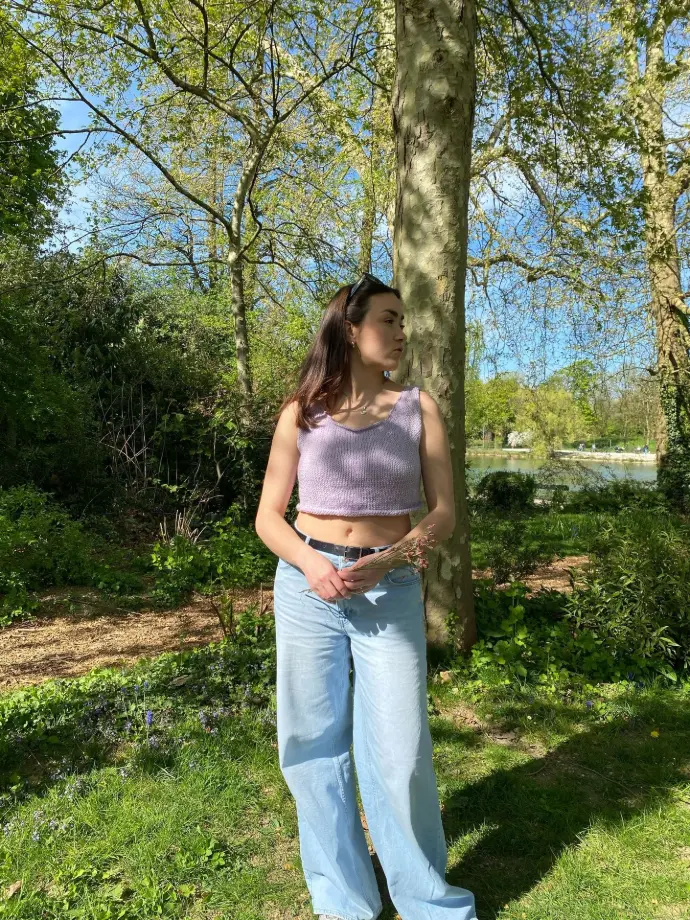 Top Coeur de Lilas